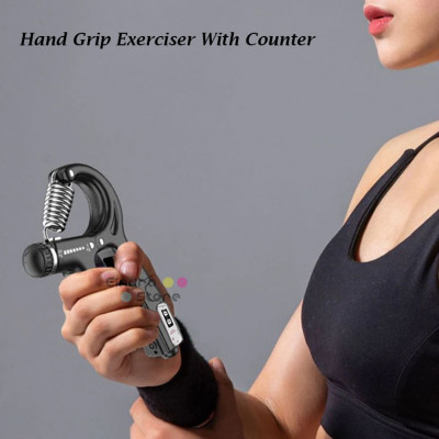 Hand Grip Exerciser With Counter